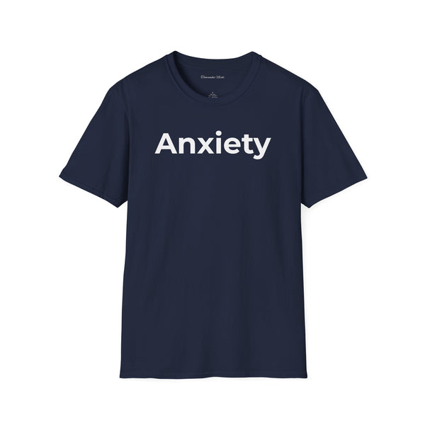 Anxiety Tee — Minimal Mental Health Awareness T-Shirt