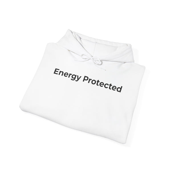 Energy Protected Hoodie — Minimalist Spiritual Protection Pullover