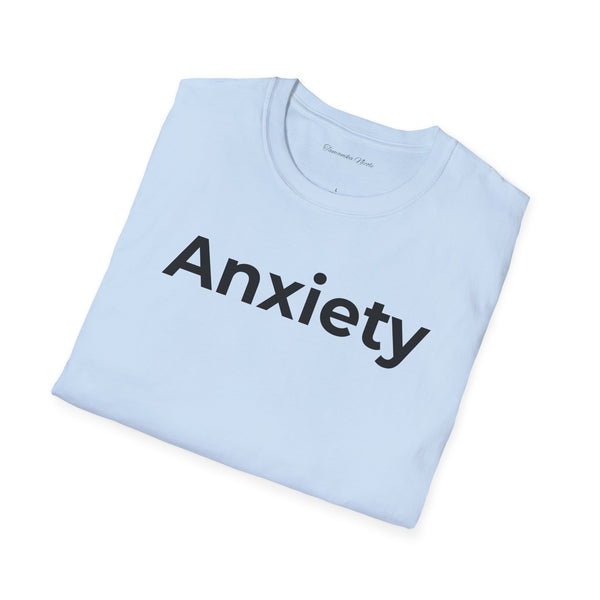 Anxiety Tee — Minimal Mental Health Awareness T-Shirt