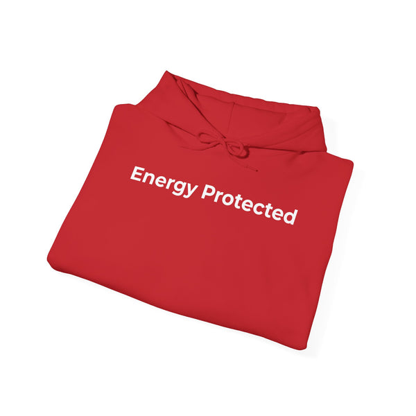 Energy Protected Hoodie — Minimalist Spiritual Protection Pullover