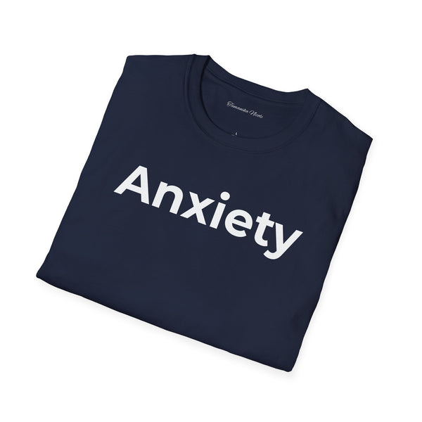 Anxiety Tee — Minimal Mental Health Awareness T-Shirt