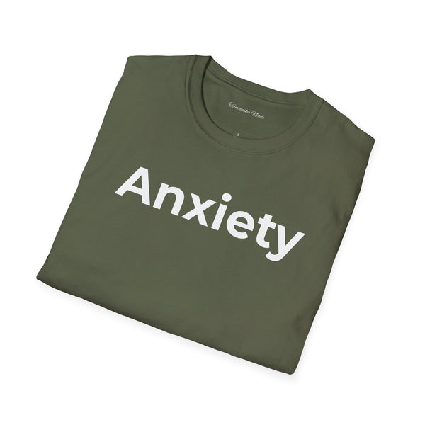 Anxiety Tee — Minimal Mental Health Awareness T-Shirt