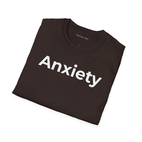 Anxiety Tee — Minimal Mental Health Awareness T-Shirt