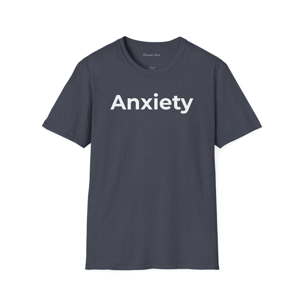 Anxiety Tee — Minimal Mental Health Awareness T-Shirt