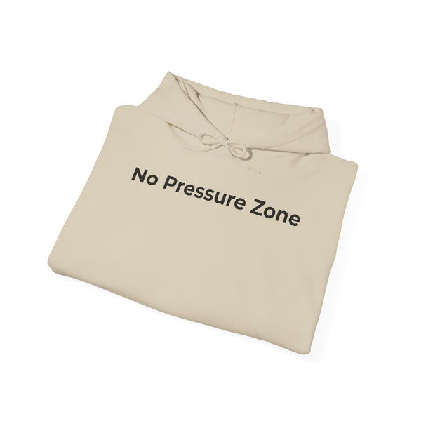 No Pressure Zone Hoodie - Minimalist Relaxed Comfort Pullover