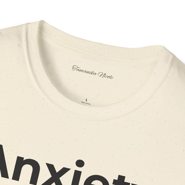 Anxiety Tee — Minimal Mental Health Awareness T-Shirt