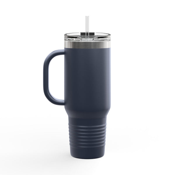 "Raising Greatness Every Day" 40oz Insulated Travel Mug — Motivational Tumbler