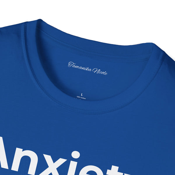 Anxiety Tee — Minimal Mental Health Awareness T-Shirt