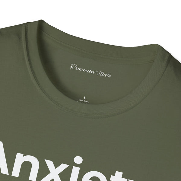 Anxiety Tee — Minimal Mental Health Awareness T-Shirt