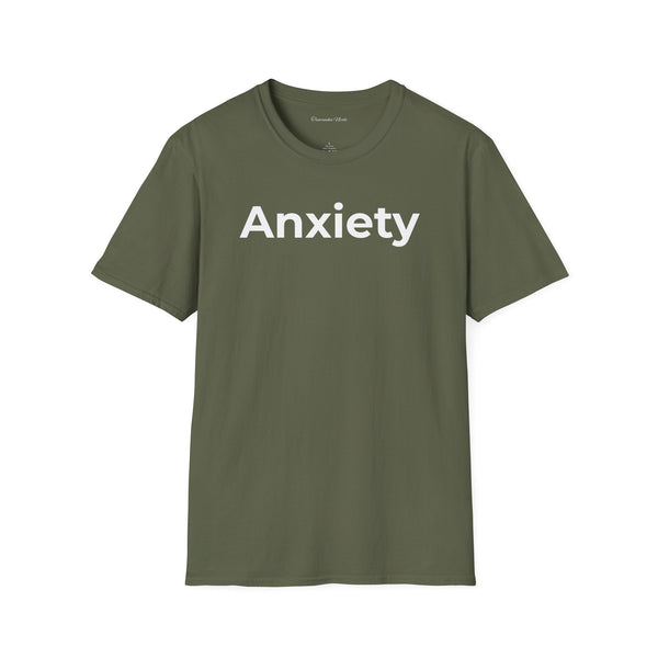 Anxiety Tee — Minimal Mental Health Awareness T-Shirt
