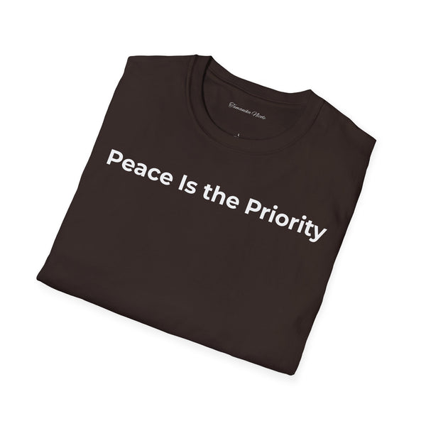 Peace Is the Priority T‑Shirt