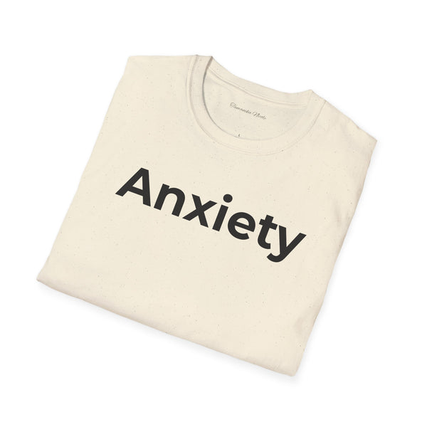 Anxiety Tee — Minimal Mental Health Awareness T-Shirt