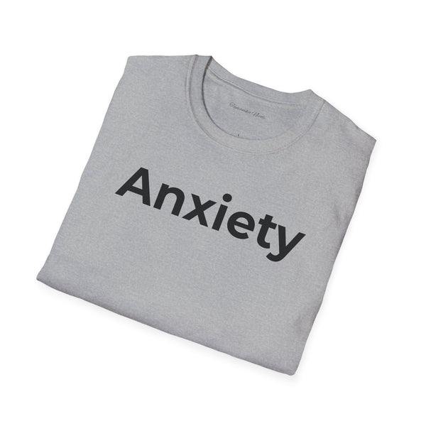 Anxiety Tee — Minimal Mental Health Awareness T-Shirt