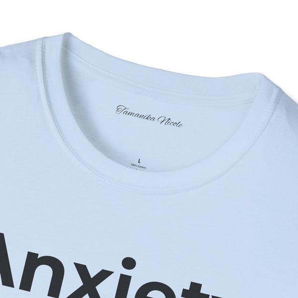 Anxiety Tee — Minimal Mental Health Awareness T-Shirt