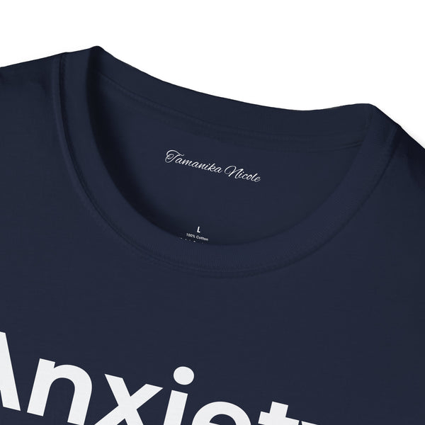 Anxiety Tee — Minimal Mental Health Awareness T-Shirt