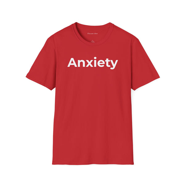 Anxiety Tee — Minimal Mental Health Awareness T-Shirt