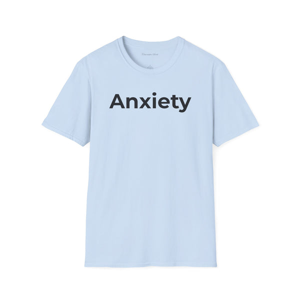 Anxiety Tee — Minimal Mental Health Awareness T-Shirt