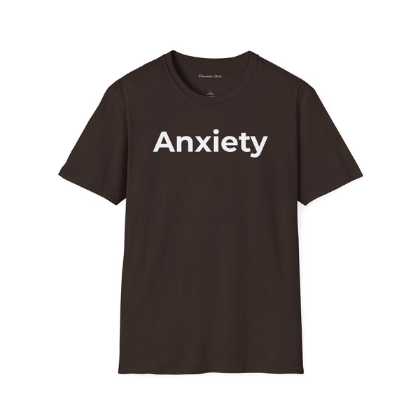 Anxiety Tee — Minimal Mental Health Awareness T-Shirt