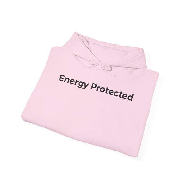 Energy Protected Hoodie — Minimalist Spiritual Protection Pullover