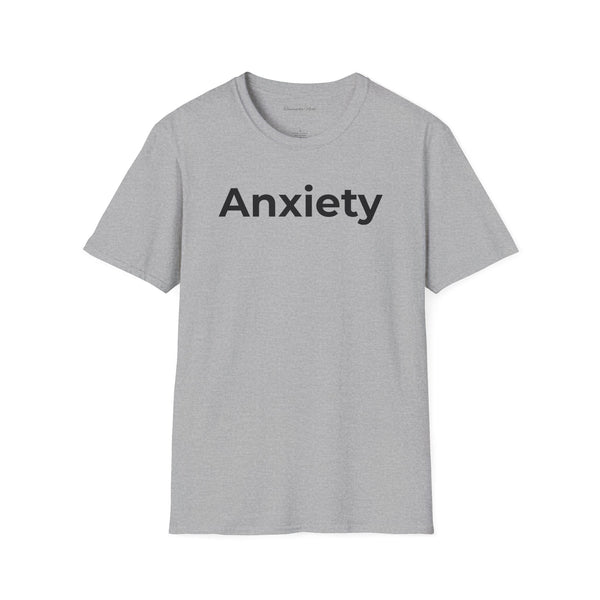 Anxiety Tee — Minimal Mental Health Awareness T-Shirt