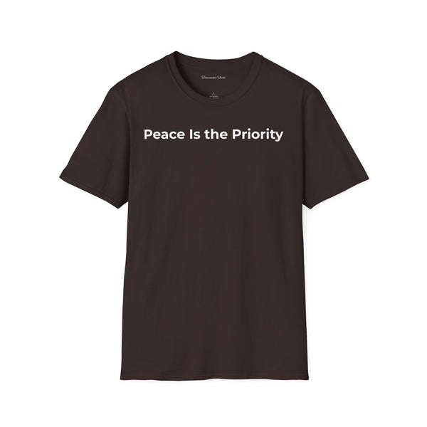 Peace Is the Priority T‑Shirt
