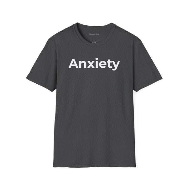 Anxiety Tee — Minimal Mental Health Awareness T-Shirt