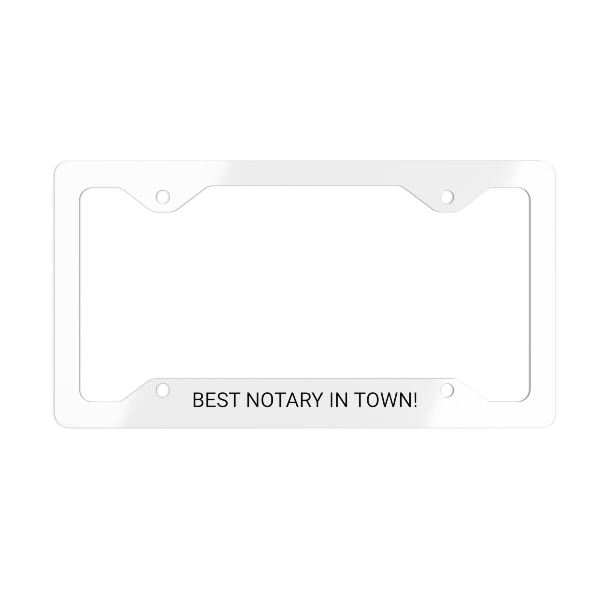 Metal License Plate Frame