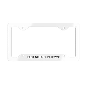 Metal License Plate Frame