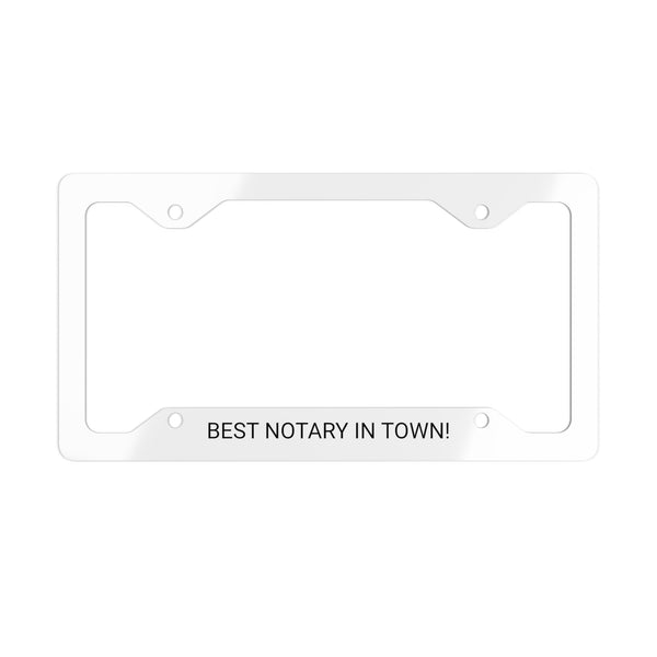 Metal License Plate Frame