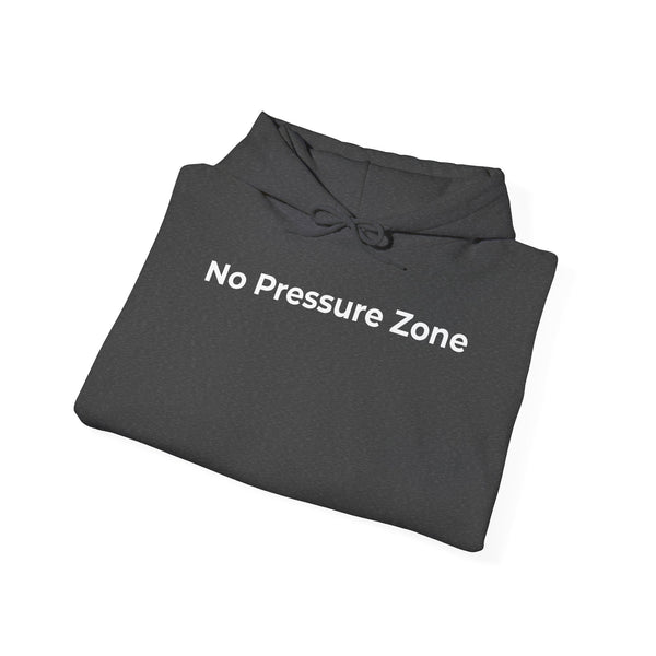 No Pressure Zone Hoodie - Minimalist Relaxed Comfort Pullover