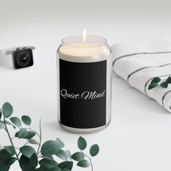 Quiet Mind Soy Candle — 13.75oz Scented Jar for Relaxation & Meditation