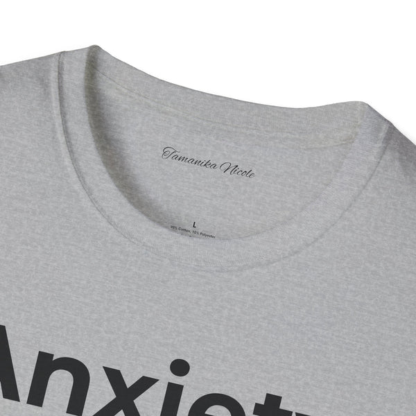 Anxiety Tee — Minimal Mental Health Awareness T-Shirt