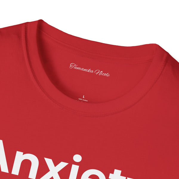 Anxiety Tee — Minimal Mental Health Awareness T-Shirt