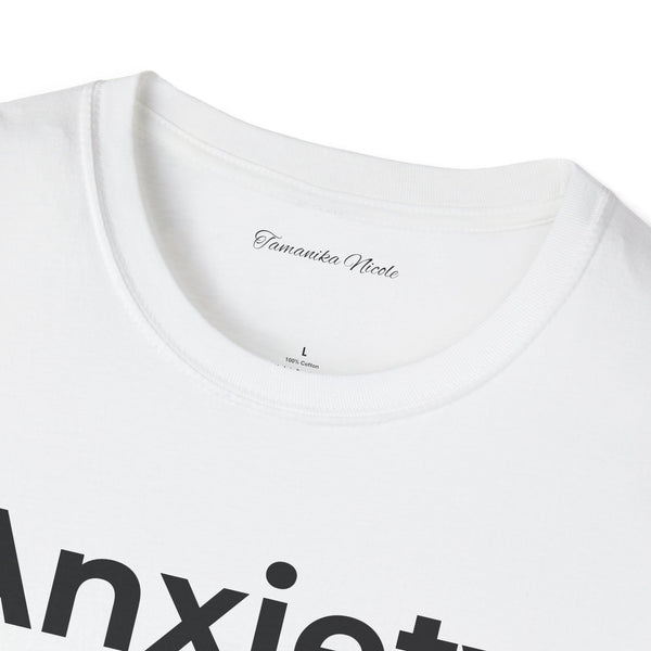 Anxiety Tee — Minimal Mental Health Awareness T-Shirt