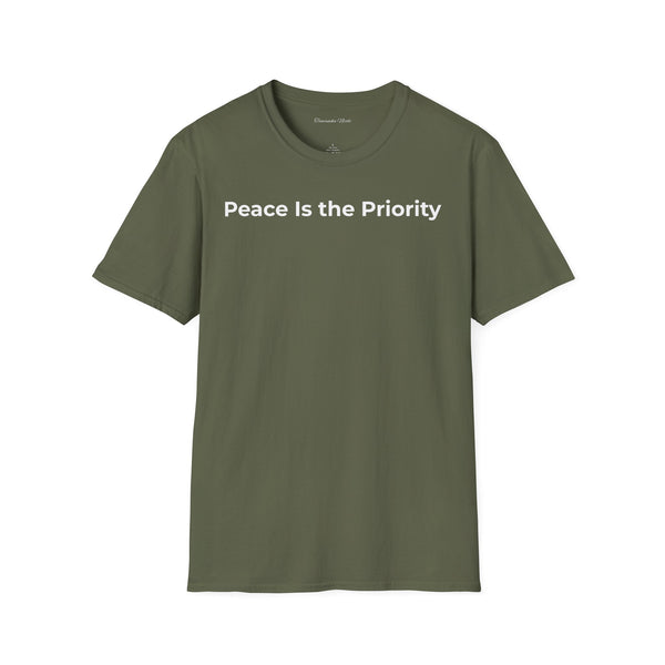 Peace Is the Priority T‑Shirt
