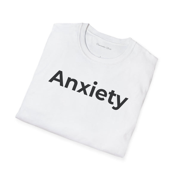 Anxiety Tee — Minimal Mental Health Awareness T-Shirt