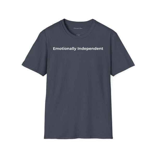 Emotionally Independent T-Shirt — Minimalist Self-Love Tee