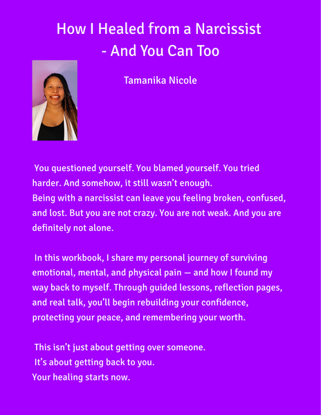 “Pre-order: How I Healed from a Narcissist — And You Can Too”