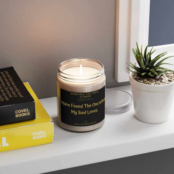 I have found the one whom my soul loves Aromatherapy Candles, 9oz