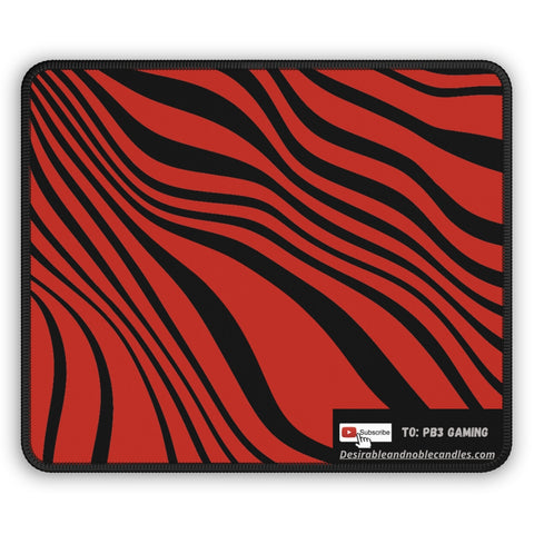 Red & Black Gaming Mouse Pad