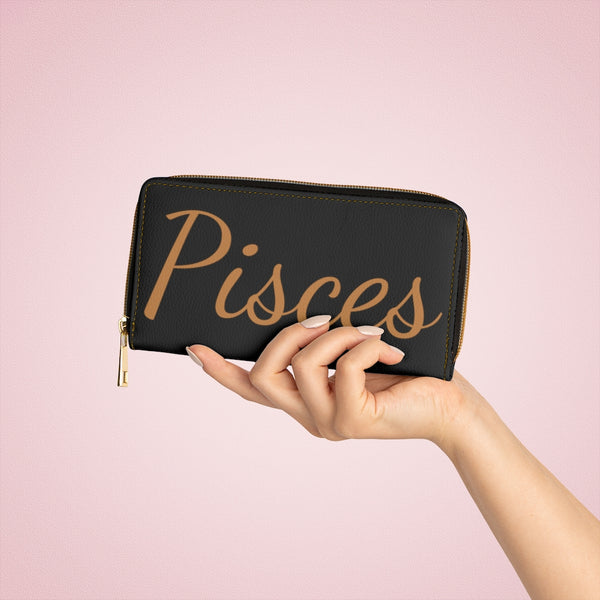 Pisces Zipper Wallet