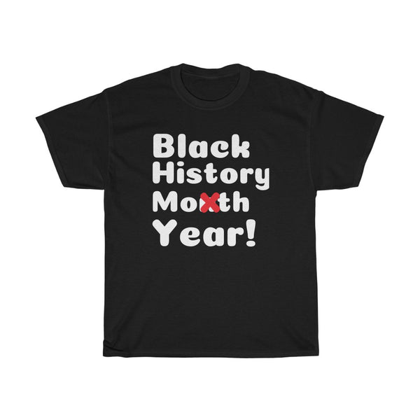 Black history year Unisex Heavy Cotton Tee