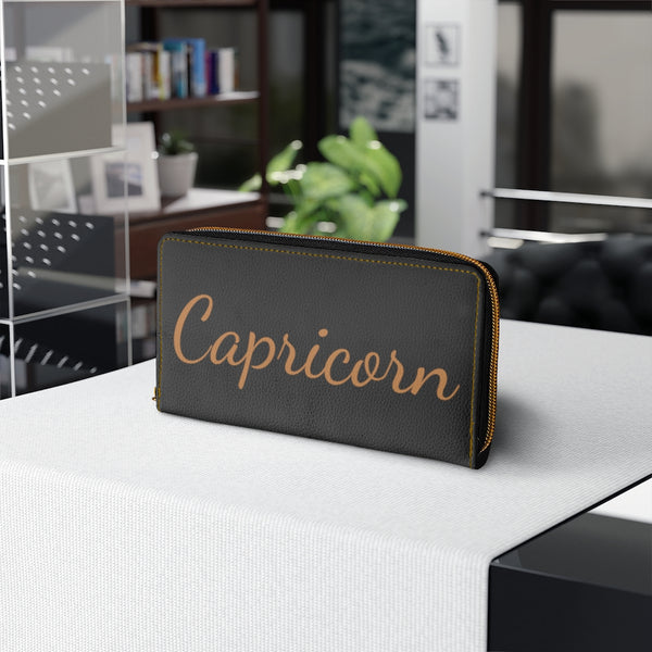 Capricorn Zipper Wallet