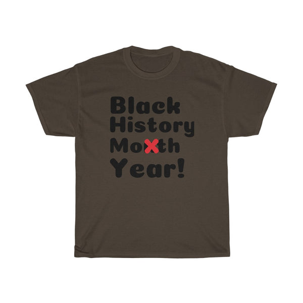 Black history year Unisex Heavy Cotton Tee