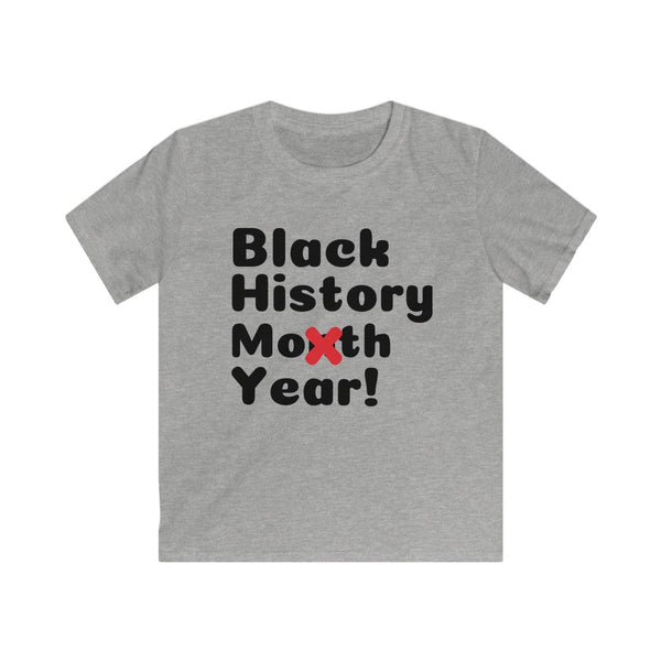 Black history year Kids Softstyle Tee