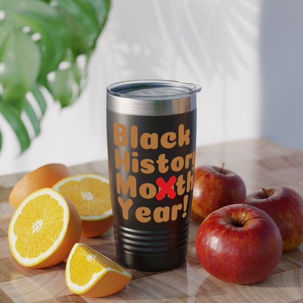 Black history year Ringneck Tumbler, 20oz