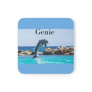 Genie Cork Back Coaster