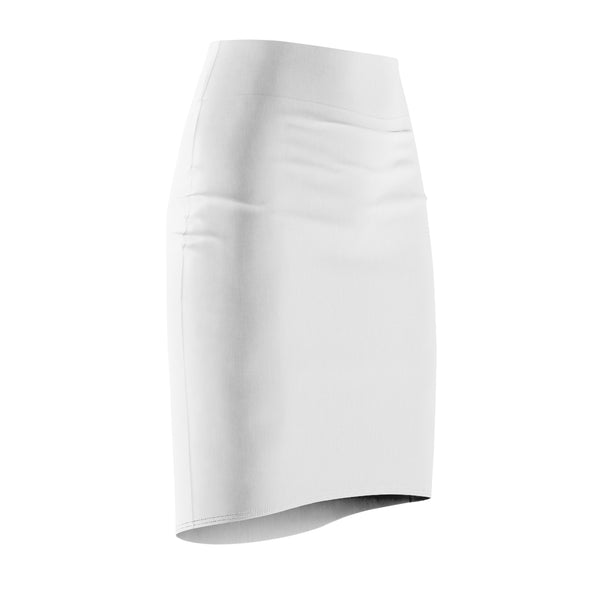 White Women’s Pencil Skirt