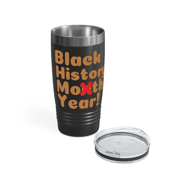 Black history year Ringneck Tumbler, 20oz