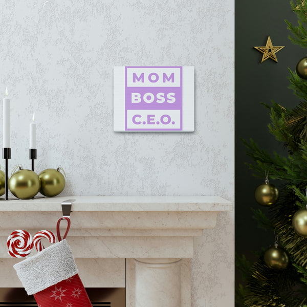 Mom boss Canvas Gallery Wraps